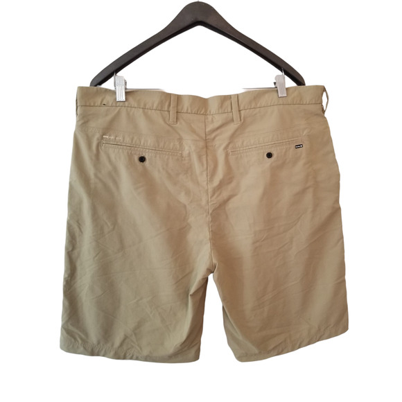 Hurley Golf Men's Shorts Khaki Size 38 Inseam 9 in - Picture 5 of 7